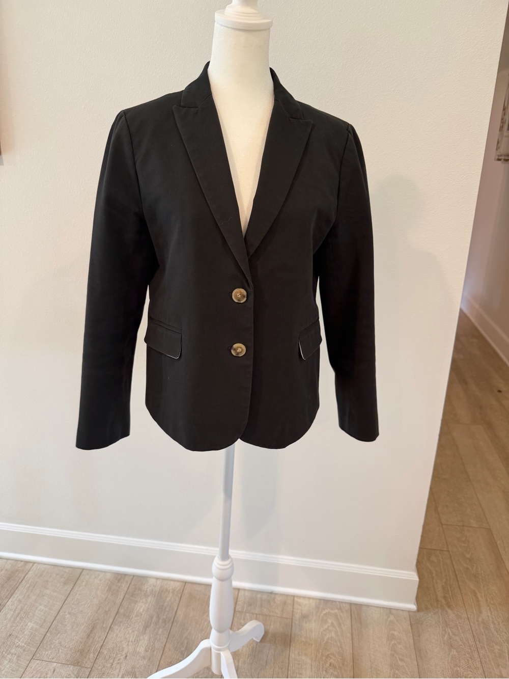 J. Crew Black Women's Two-Button Blazer